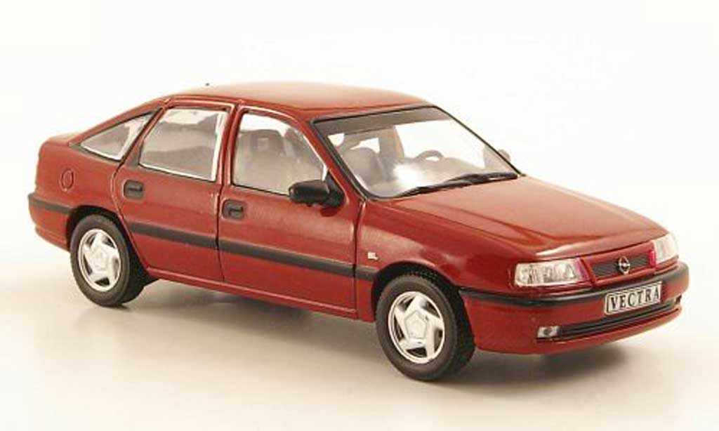 Opel Vectra 1/43 Hachette A GL red (ohne Magazin) 1993 diecast model cars