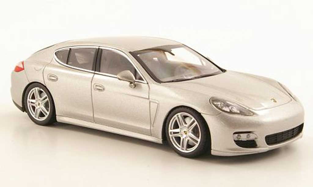 Porsche Panamera Turbo 1/43 Minichamps Turbo grey 2010 diecast model cars