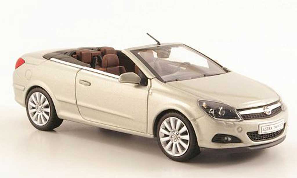 Opel Astra 1/43 Minichamps H Twin Top greybeige diecast model cars