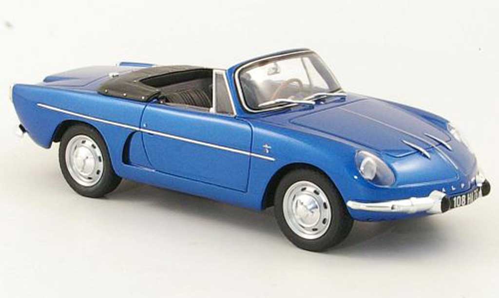 Alpine A108 1/18 Ottomobile Convertible blue diecast model cars