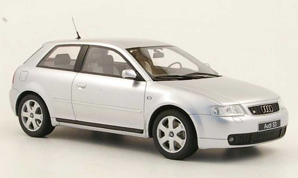 Audi S3 1/18 Ottomobile (8L) grey metallisee diecast model cars