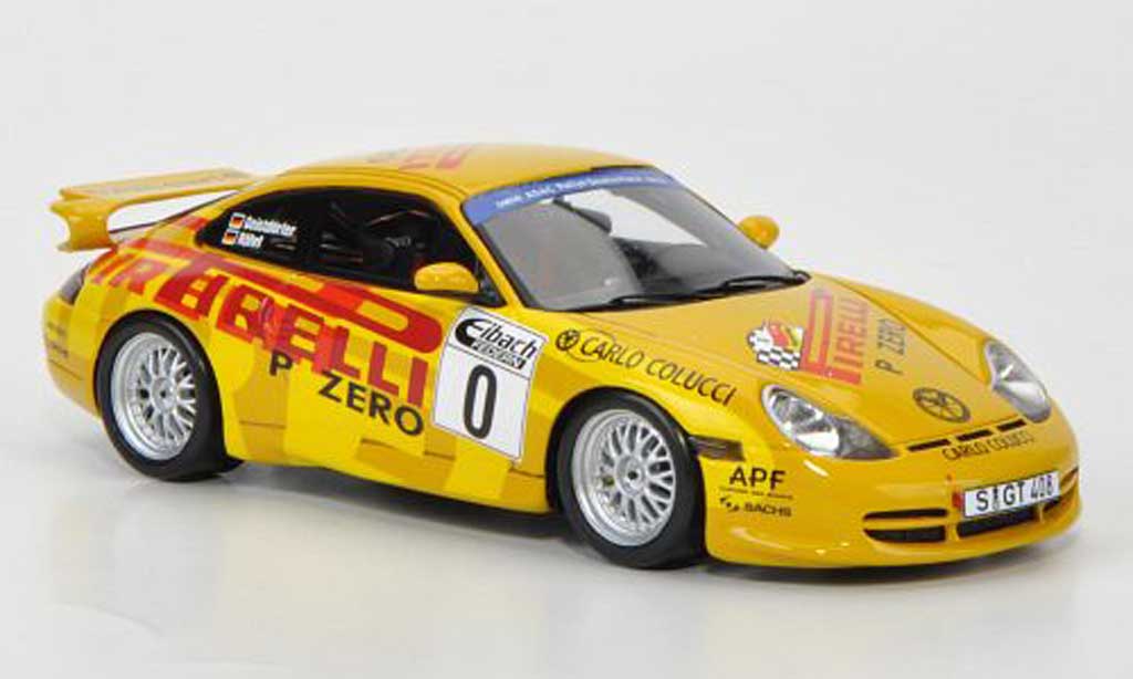 Porsche 996 GT3 1/43 Spark GT3 Cup No.0 W.Rohrl / C.Geistdorfer ADAC Rally Deutschland diecast model cars