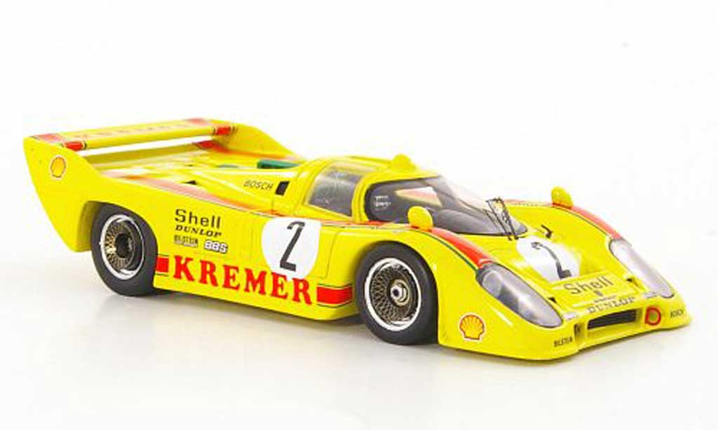 Porsche 917 1981 1/43 Spark 1981 No.2 Kremer B.Wolle/ H.Pescarolo Brands Hatch diecast model cars