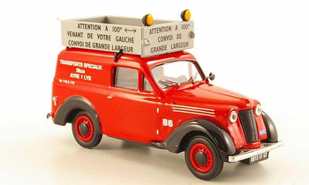 Renault Juvaquatre 1/43 Eligor Convoi Exceptionnel Transports Speciaux diecast model cars