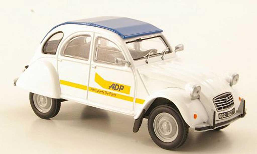 Citroen 2CV V6 1/43 Eligor V6 ADP - Aeroports De Paris 1985 diecast model cars