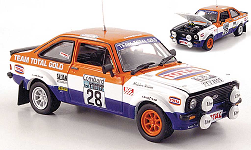 Ford Escort RS 1800 1/43 Vitesse RS 1800 No.28 Total RAC Rally 1979 diecast model cars