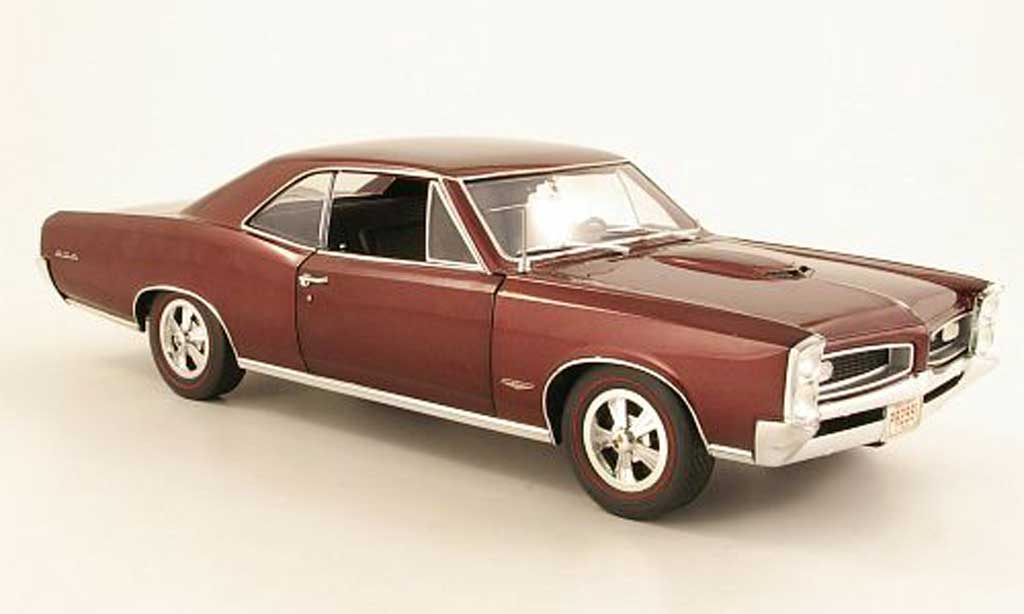 Pontiac GTO 1/18 Highway 61 red 1966 diecast model cars