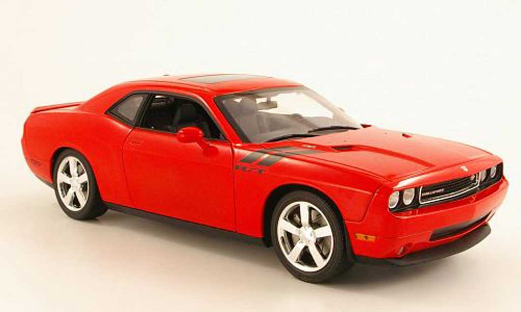 Dodge Challenger 2010 1/18 Highway 61 2010 R/T red diecast model cars