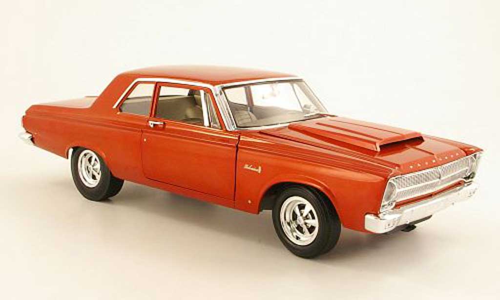 Plymouth Belvedere 1/18 Highway 61 A990 orange 1965 diecast model cars
