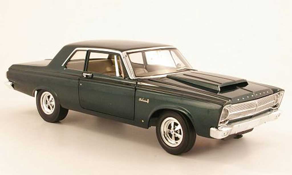 Plymouth Belvedere 1/18 Highway 61 A990 grun 1965 diecast model cars