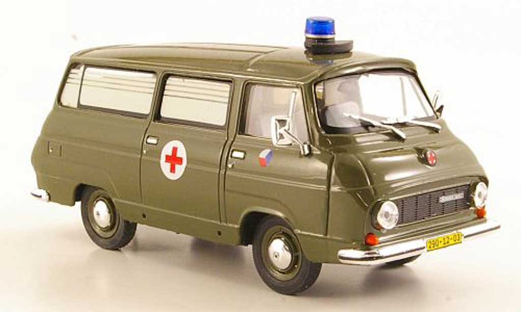 Skoda 1203 1/43 Abrex Rettungswagen Tschechische Armee diecast model cars