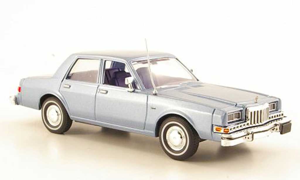 Dodge Diplomat 1/43 First Response blue 1985 diecast model cars