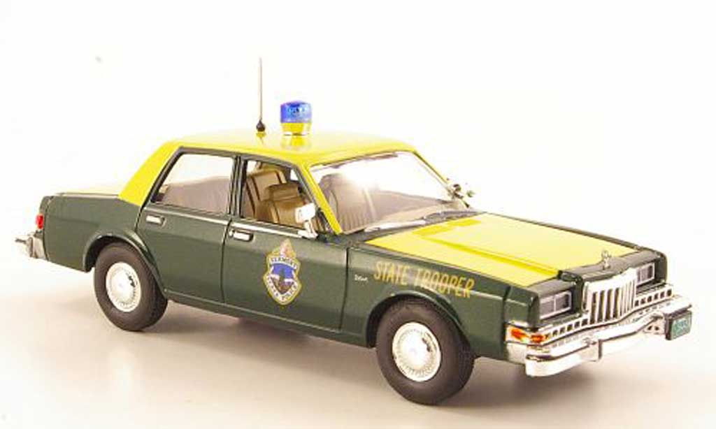 Dodge Diplomat 1/43 First Response Vermont State Police 1985 diecast model cars