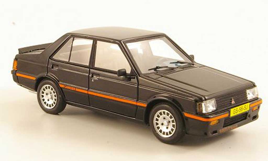 Mitsubishi Lancer 2000 Turbo 1/43 Neo 2000 Turbo EX SB black 1980 diecast model cars