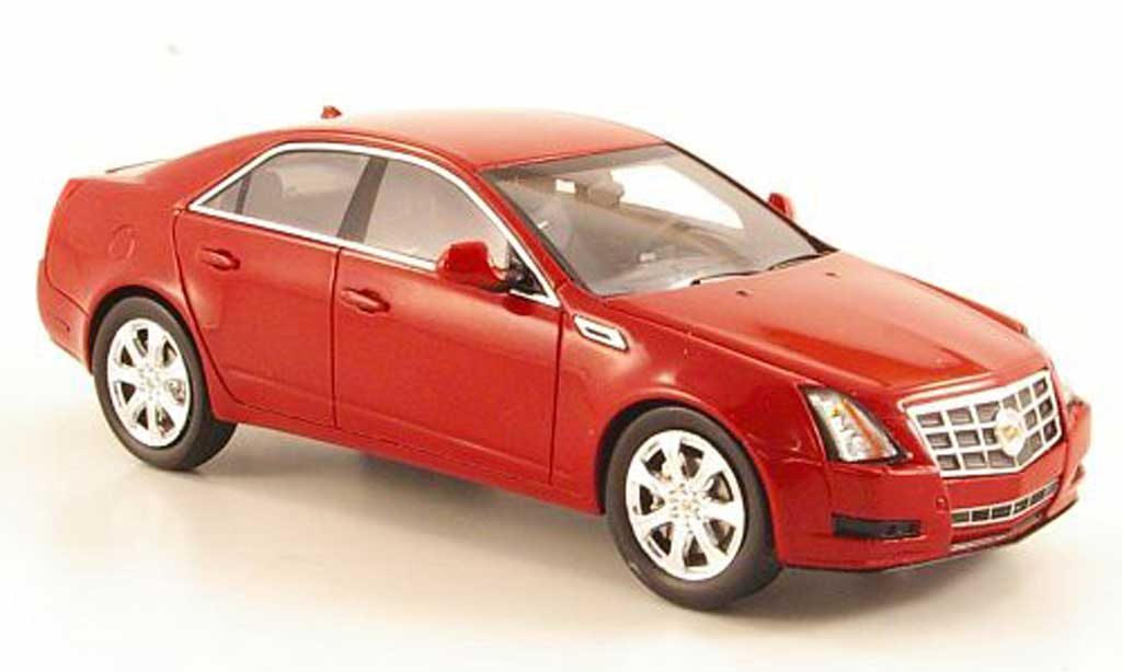 Cadillac CTS 1/43 Luxury Collectibles Sport Sedan red 2011 diecast model cars
