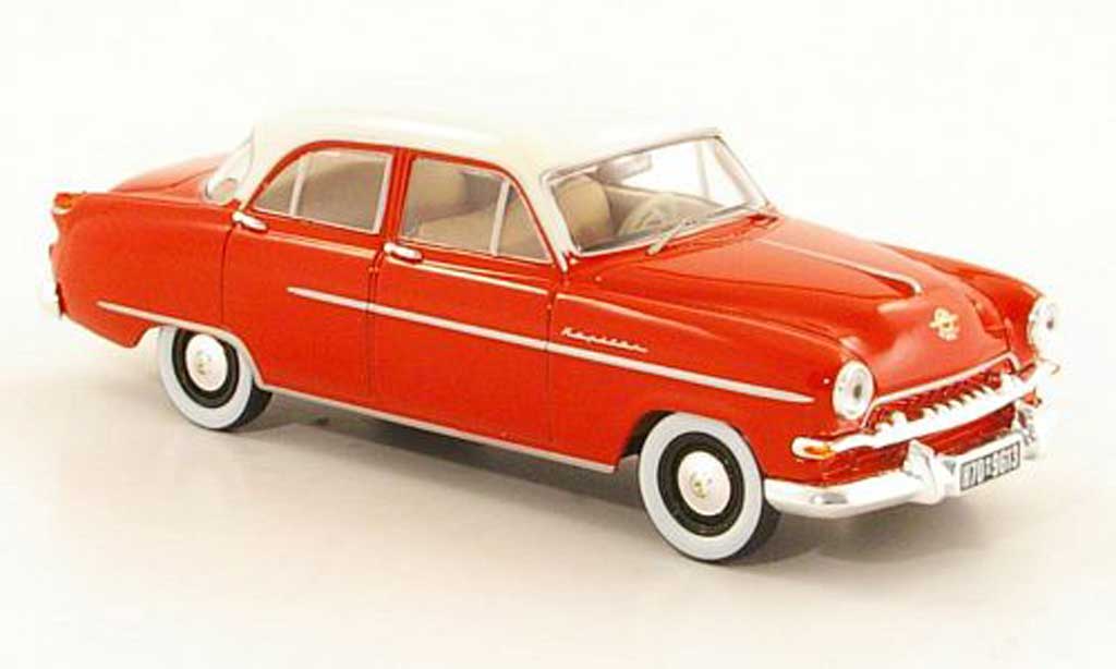 Opel Kapitan 1/43 Starline red/white 1954 diecast model cars