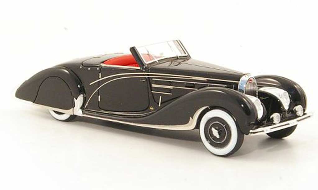 Bugatti 57 C 1/43 Look Smart C Convertible Gangloff black RHD 1939 diecast model cars