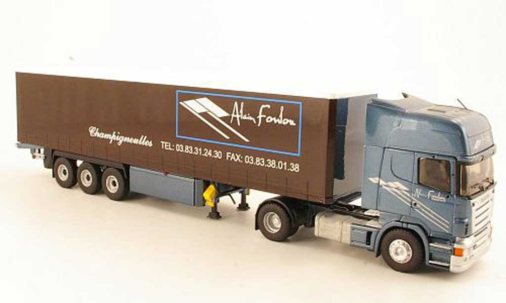 Scania Serie R 1/43 Eligor Topline Alain Foulon Gardinenplanen-SZ diecast model cars