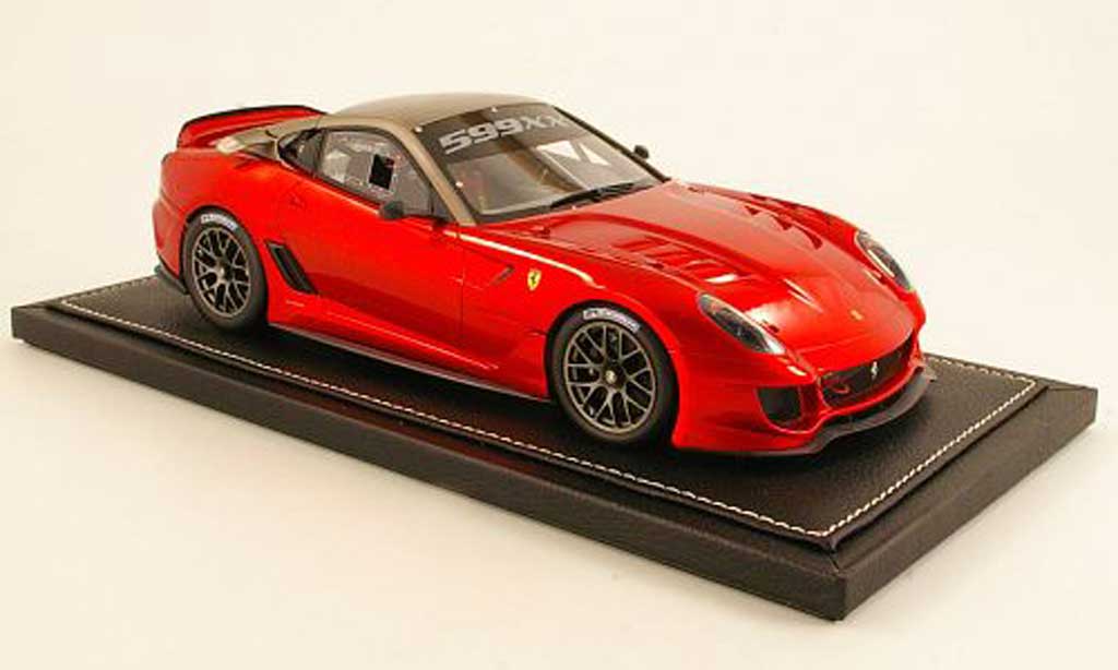Ferrari 599 XX 1/18 BBR Models XX red/grey 2009 diecast model cars