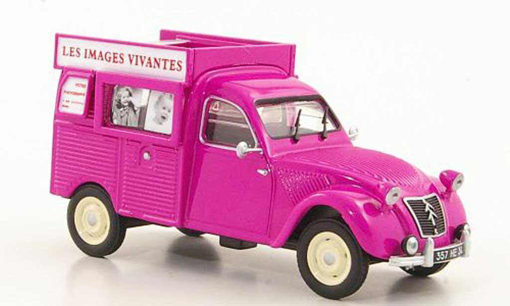 Citroen 2CV 1/43 Eligor AZU Special Les Images Vivantes diecast model cars