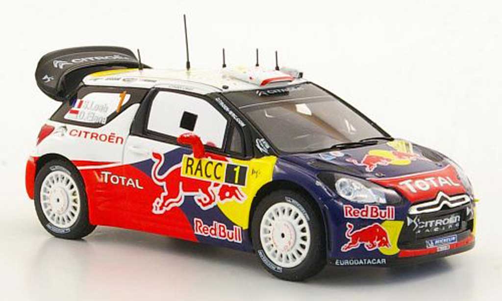 DS Automobiles DS3 WRC 2011 1/43 Spark WRC 2011 No.1 S.Loeb / D.Elena Rally Spanien diecast model cars
