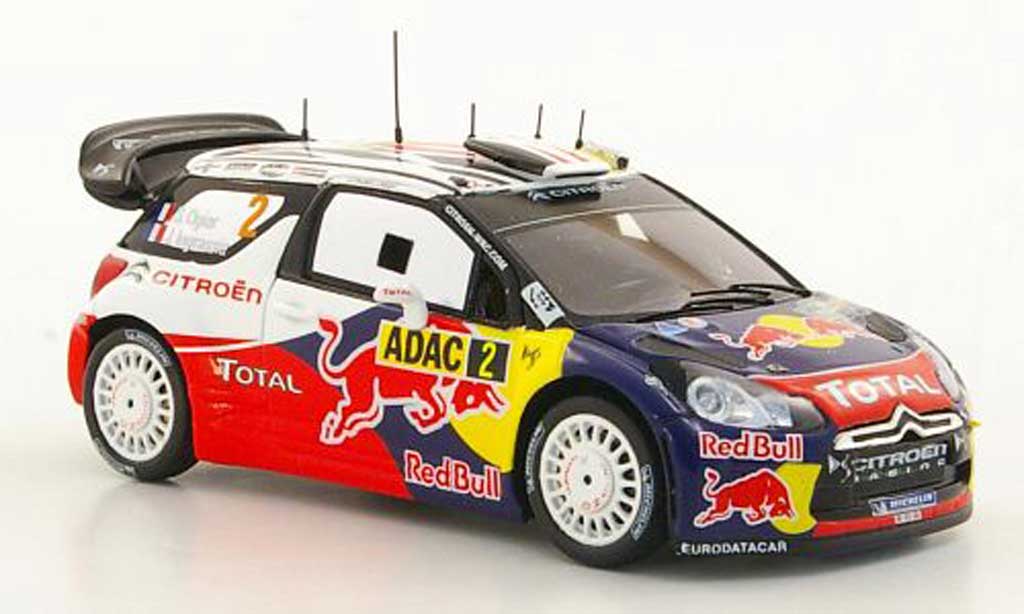 DS Automobiles DS3 WRC 2011 1/43 Spark WRC 2011 No.2 S.Ogier / J.Ingrassia Rally Deutschland diecast model cars