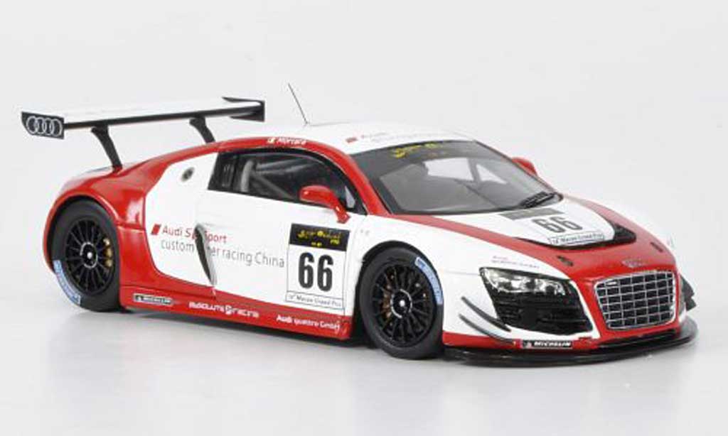 Audi R8 LMS 1/43 Spark LMS No.66 Sport E.Mortara Macau Cup 2011 diecast model cars
