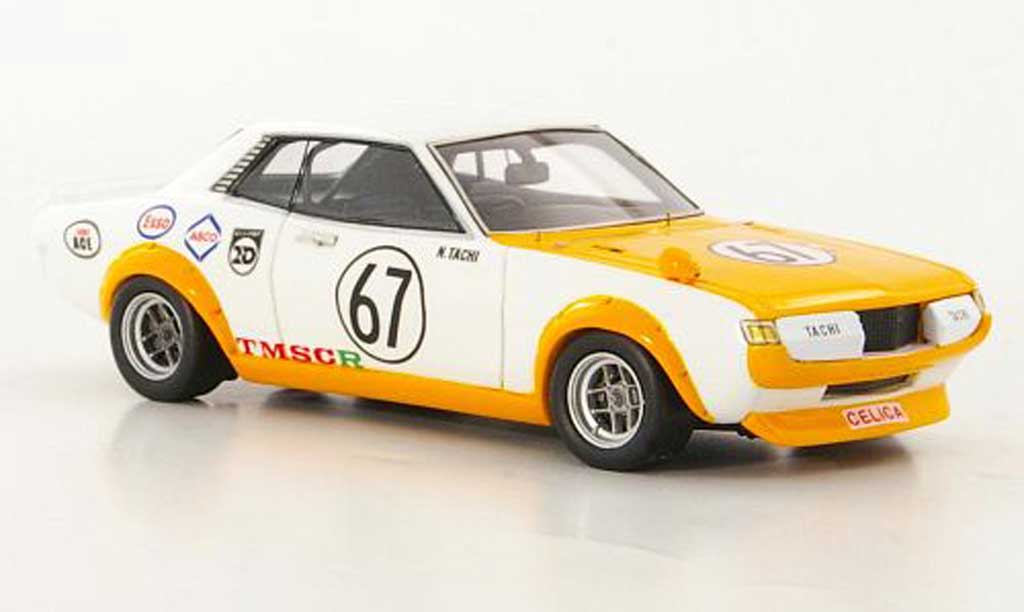 Toyota Celica 1972 1/43 Reve Collection 1972 1600GT No.67 N.Tachi GP Japan diecast model cars