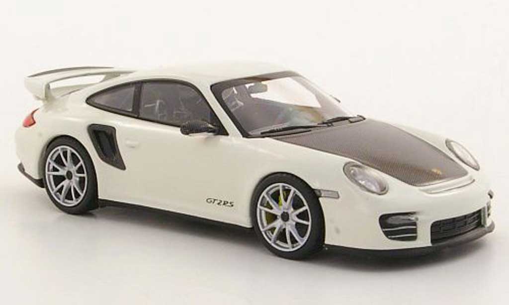 Porsche 997 GT2 RS 1/43 Minichamps GT2 RS 2010 (II) white/Carbonoptik diecast model cars