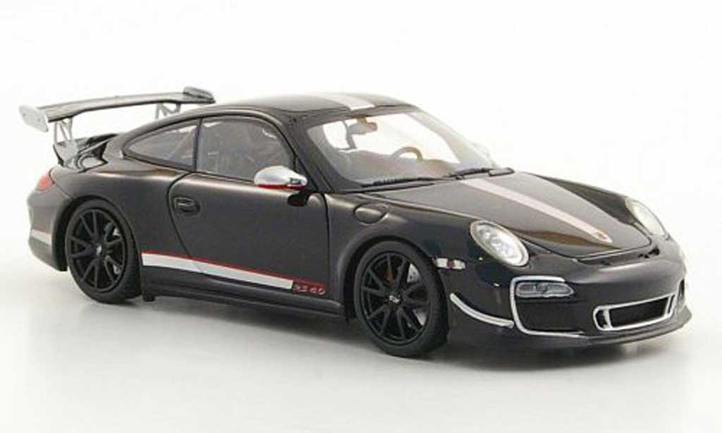 Porsche 997 GT3 RS 1/43 Minichamps GT3 RS 2011 4.0 (II) black diecast model cars