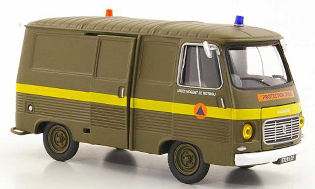 Peugeot J7 1/43 Eligor Predection Civile - UIISC1 Nogent le redrou diecast model cars
