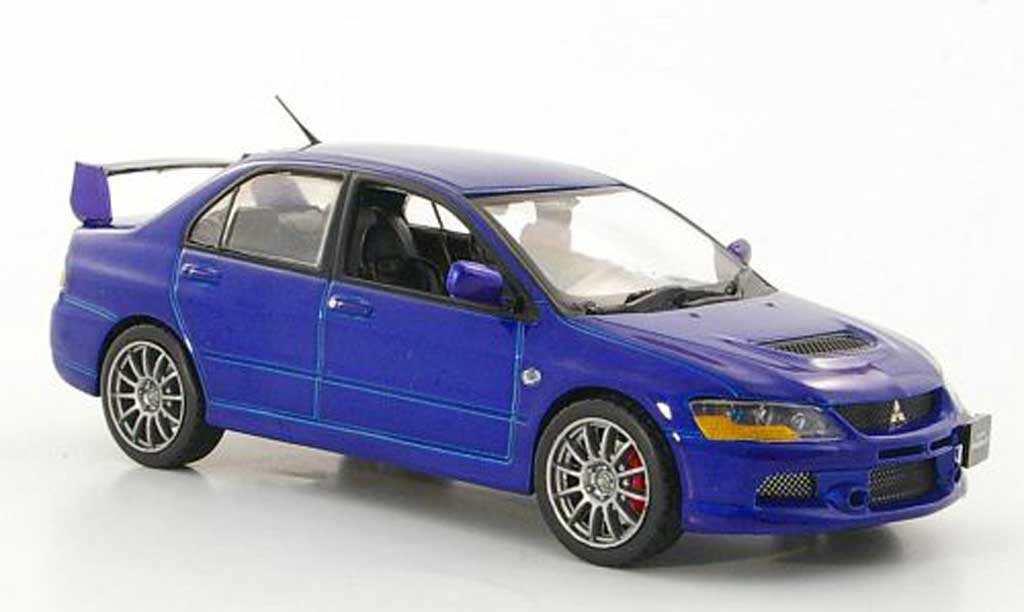 Mitsubishi Lancer Evolution IX 1/43 Vitesse Evolution IX blue RHD 2006 diecast model cars