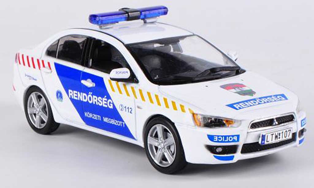 Mitsubishi Lancer Evolution X 1/43 Vitesse Evolution X X Hungarian Police 2009 diecast model cars
