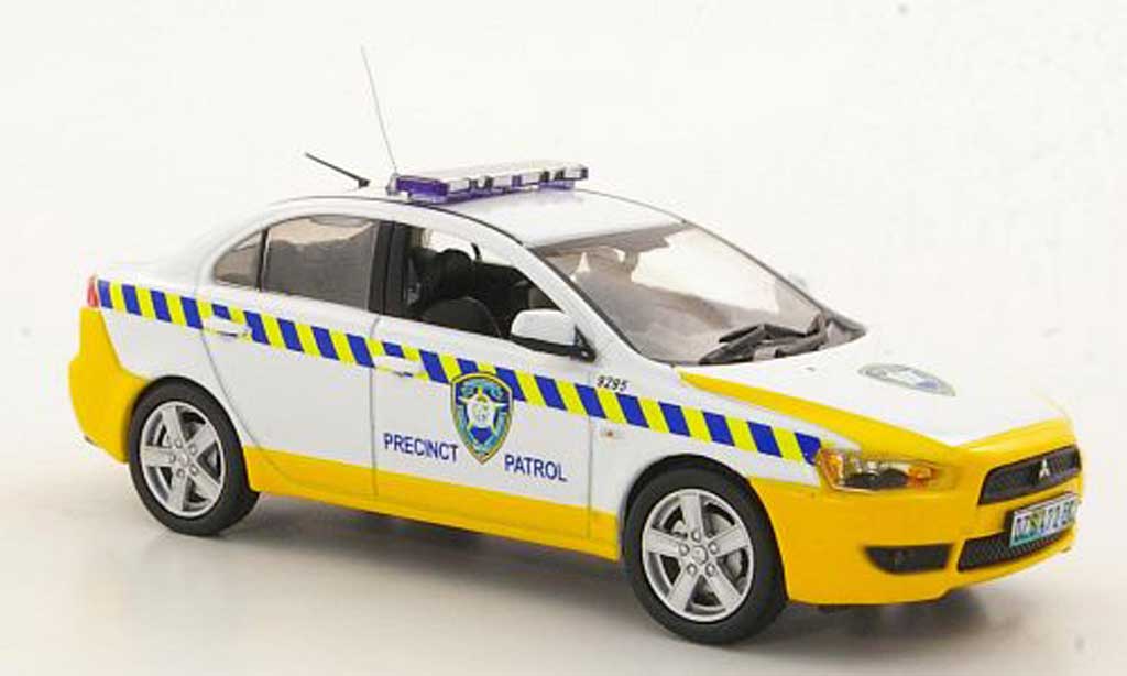 Mitsubishi Lancer 1/43 Vitesse Precinct Patrol Police Sudafrika RHD 2009 diecast model cars