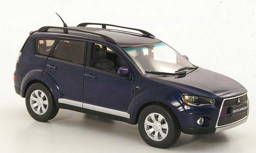 Mitsubishi Outlander 1/43 Vitesse blue 2010 diecast model cars