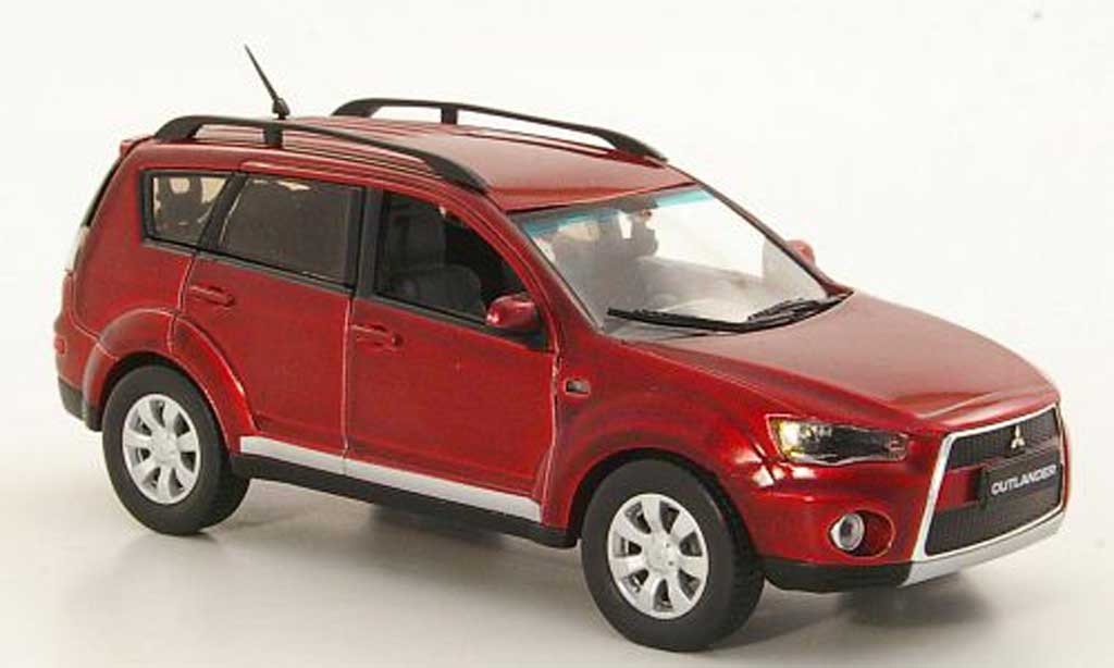 Mitsubishi Outlander 1/43 Vitesse red 2010 diecast model cars