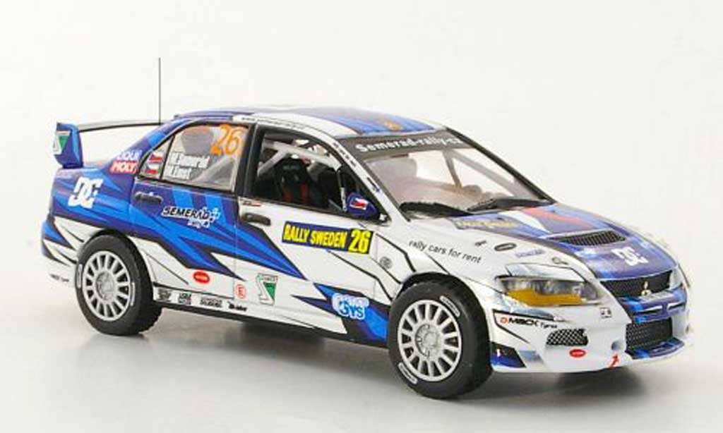 Mitsubishi Lancer Evolution IX 1/43 Vitesse Evolution IX No.26 M.Semerad / M.Ernst Rally Schweden 2011 diecast model cars
