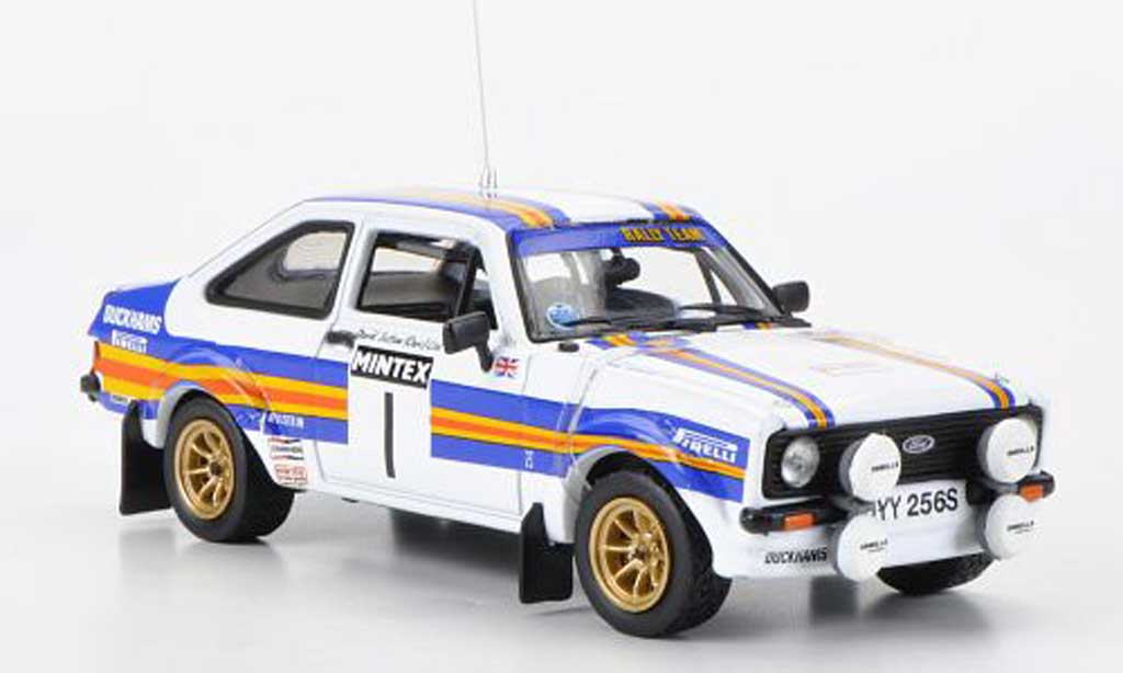 Ford Escort RS 1800 1/43 Vitesse RS 1800 No.1redhmans Mintex International Rally 1981 diecast model cars