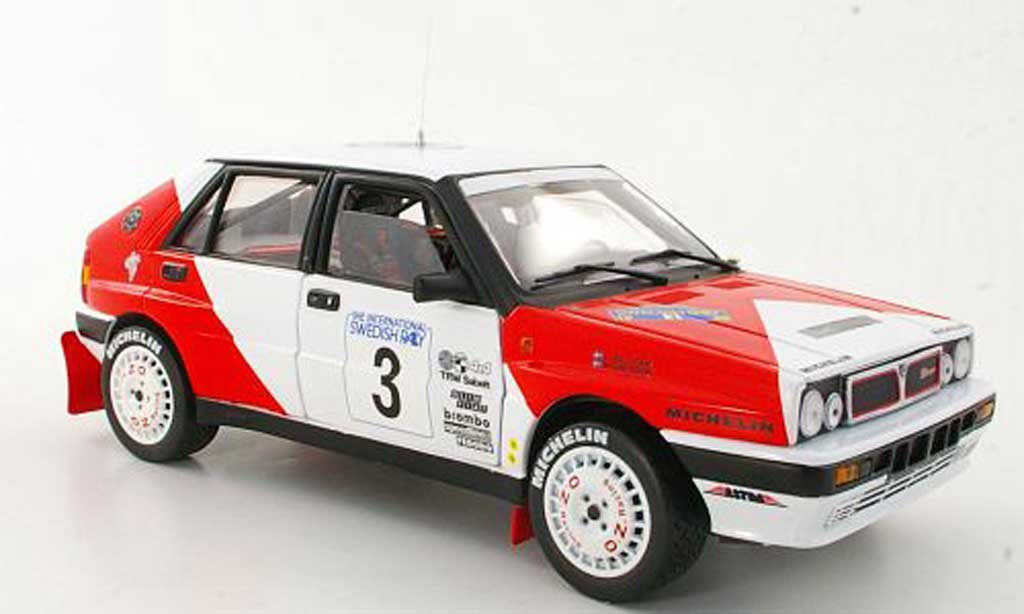 Lancia Delta HF Integrale 1/18 Sun Star HF Integrale No.3 Marlboro M.Ericsson / C.Billstam Rally Schweden 1989 diecast model cars