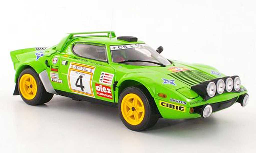 Lancia Stratos HF 1/18 Sun Star HF Rally No.4 J.de Bagration / N.Llopis Rally Spanien 1979 diecast model cars