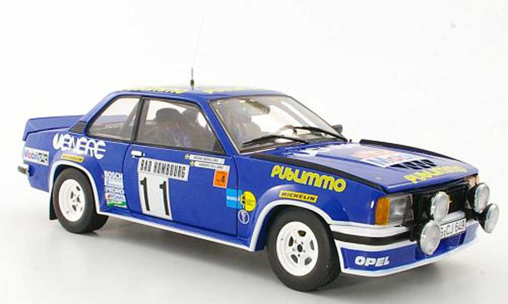 Opel Ascona B 1/18 Sun Star B 400 No.11 Publimmo A.Kullang / B.Berglund Rally Monte Carlo 1981 diecast model cars