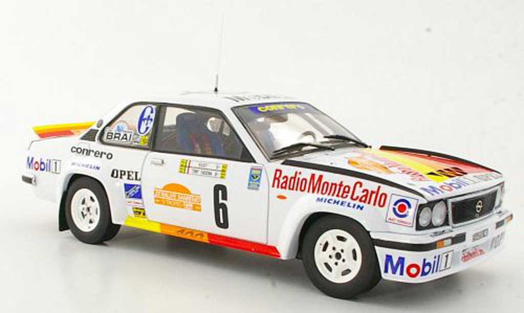 Opel Ascona B 1/18 Sun Star B 400 No.6 Conrero A.Fassina / R.Dalpozzo Rally San Remo 1981 diecast model cars