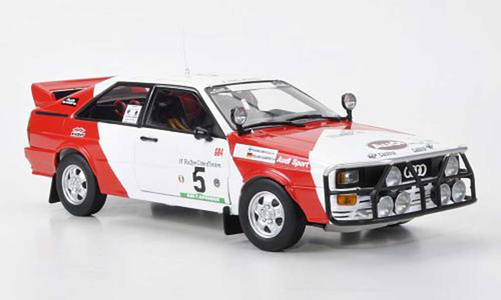 Audi Quattro 1/18 Sun Star No.2 Marlboro H.Mikkola/RGumpert Rally Elfenbeinkuste 1982 diecast model cars