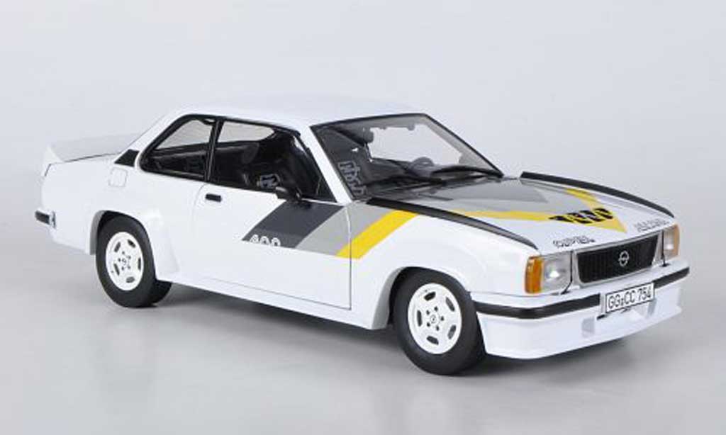 Opel Ascona 400 1/18 Sun Star 400 white mit yellow/grey/greyen Streifen diecast model cars