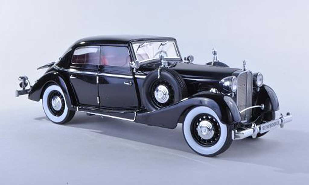 Maybach SW 1/18 Signature 38 cabriolet Spohn black 4-portes (Premium) 1937 diecast model cars
