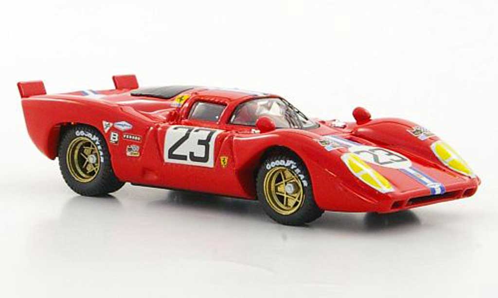 Ferrari 312 P 1/43 Best P No.23 NART Chinetti Jr. / Adamowicz Sebring 1970 diecast model cars