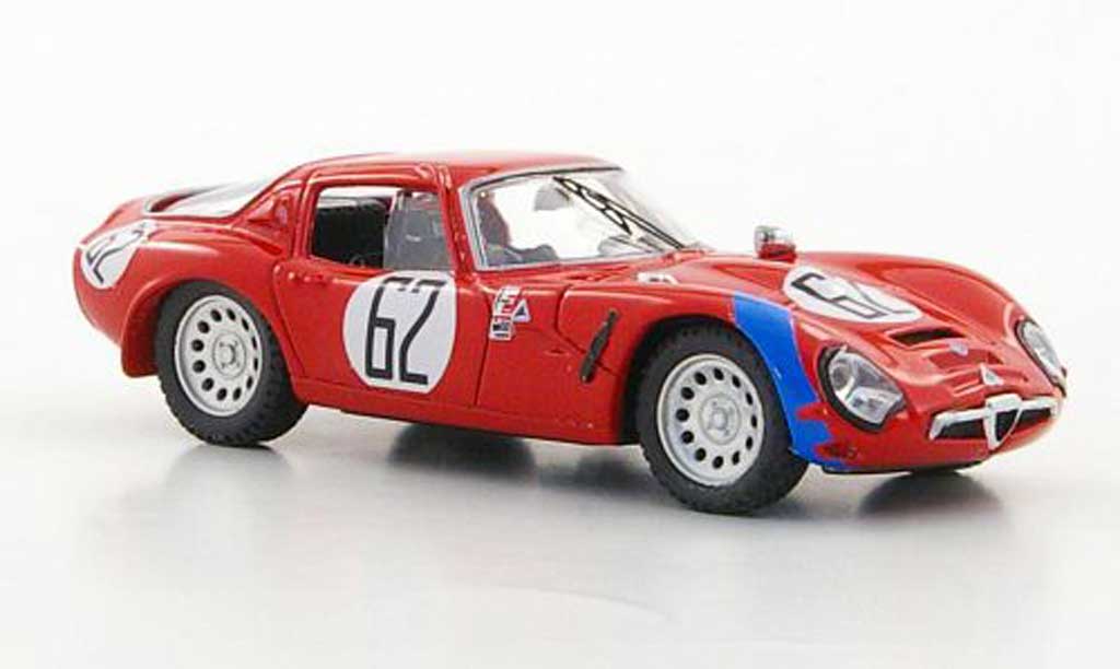 Alfa Romeo TZ2 1/43 Best No.62 Bianchi / Consten Sebring 1966 diecast model cars