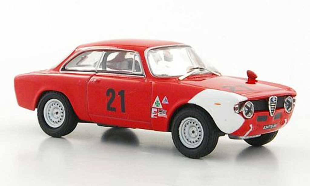 Alfa Romeo Giulia 1600 GTA 1/43 M4 1600 GTA No.21 A.de Adamich GP Belgien 1967 diecast model cars