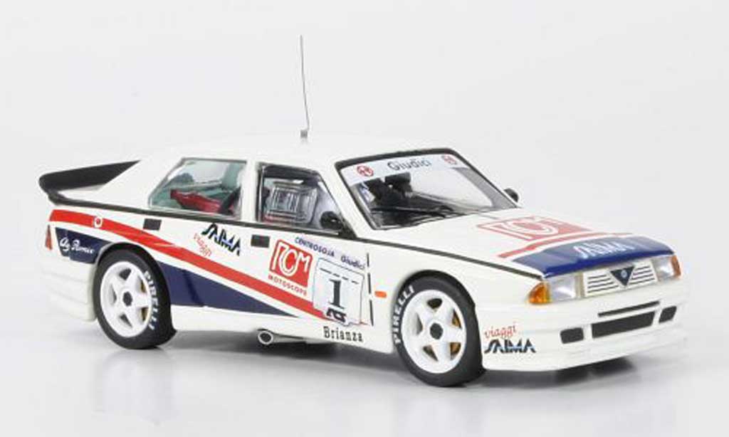 Alfa Romeo 75 Evoluzione 1/43 M4 Evoluzione No.1 G.Giudici Pergusa 1991 diecast model cars