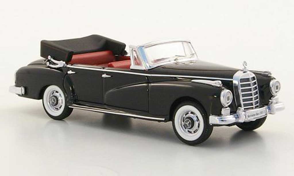 Mercedes 300 D 1/43 Rio D Convertible (W 189) black 1958 diecast model cars